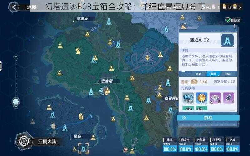 幻塔遗迹B03宝箱全攻略:详细位置汇总分享