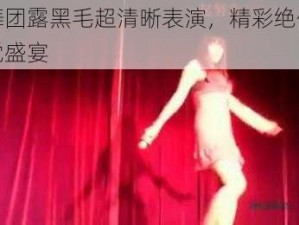 歌舞团露黑毛超清晰表演，精彩绝伦的视觉盛宴