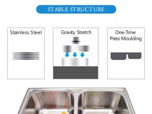 undermount sink 17C142 with grid and stopper