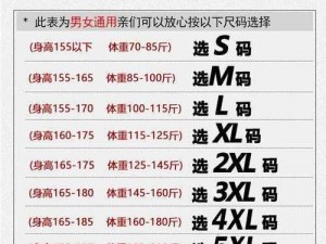 中国 XXXXXL 18 真的适合你吗？如何选择适合自己尺码的服装？