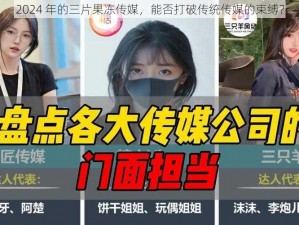 2024 年的三片果冻传媒，能否打破传统传媒的束缚？