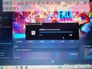 《糖豆人 epic 账户错误 14 解决方法：轻松几步，畅游游戏世界》