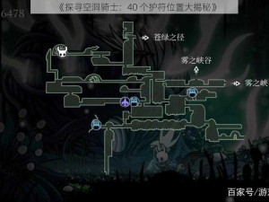 《探寻空洞骑士：40 个护符位置大揭秘》