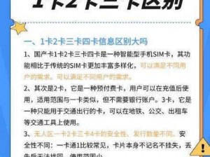 日本高清一卡二卡三卡四卡无卡到底有什么不同？