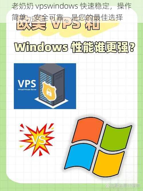 老奶奶 vpswindows 快速稳定，操作简单，安全可靠，是您的最佳选择