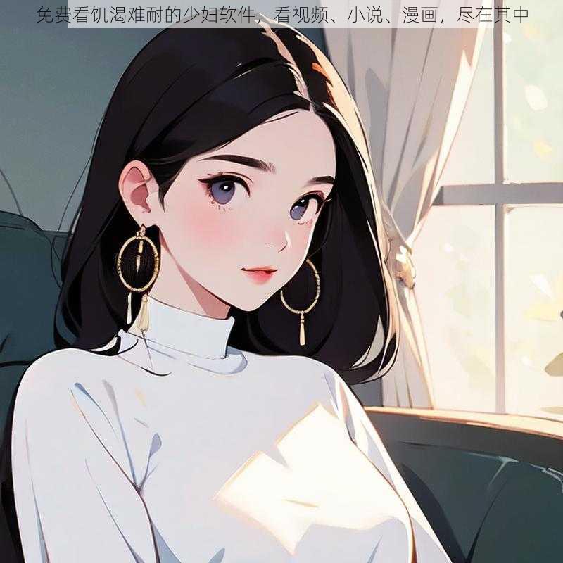 免费看饥渴难耐的少妇软件，看视频、小说、漫画，尽在其中