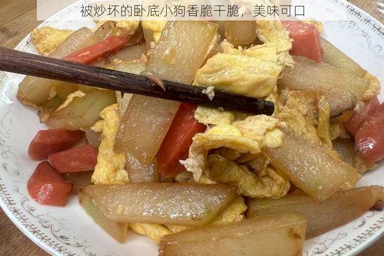 被炒坏的卧底小狗香脆干脆，美味可口