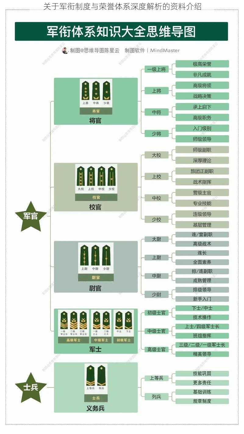 关于军衔制度与荣誉体系深度解析的资料介绍