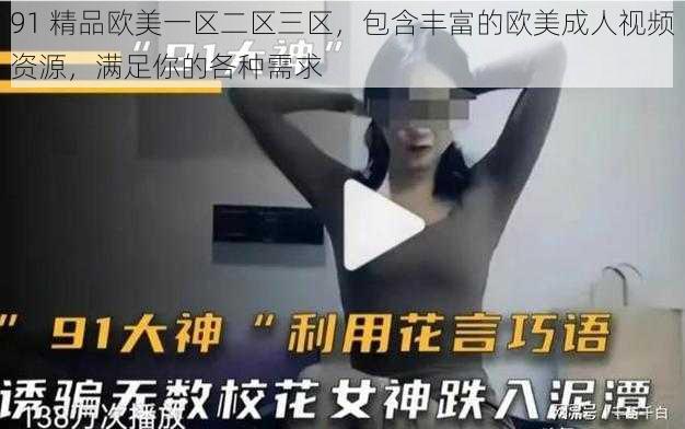 91 精品欧美一区二区三区，包含丰富的欧美成人视频资源，满足你的各种需求