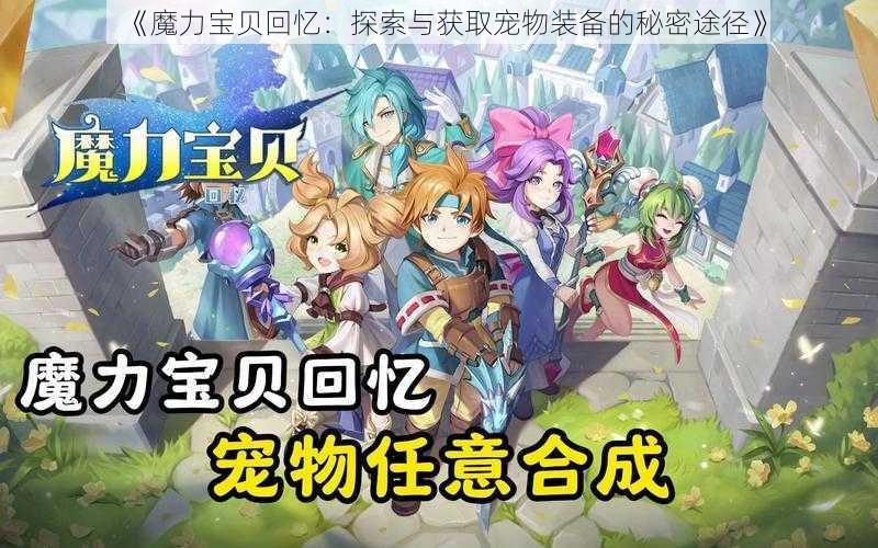 《魔力宝贝回忆：探索与获取宠物装备的秘密途径》