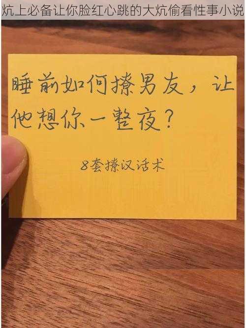 炕上必备让你脸红心跳的大炕偷看性事小说