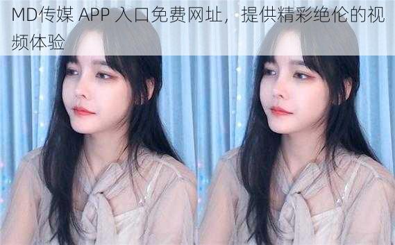 MD传媒 APP 入口免费网址，提供精彩绝伦的视频体验