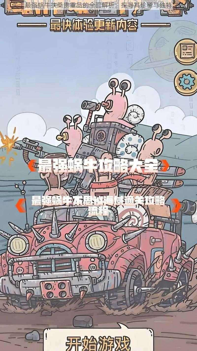 关于最强蜗牛扶桑贵重品的全面解析：探寻其珍稀与独特之处