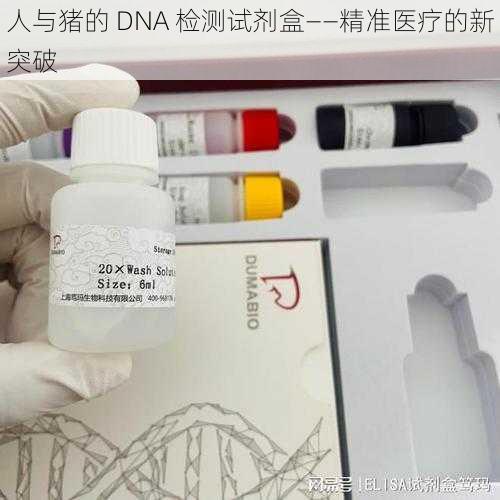 人与猪的 DNA 检测试剂盒——精准医疗的新突破