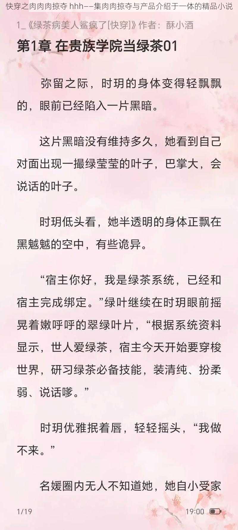 快穿之肉肉肉掠夺 hhh——集肉肉掠夺与产品介绍于一体的精品小说