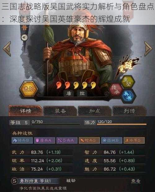 三国志战略版吴国武将实力解析与角色盘点：深度探讨吴国英雄豪杰的辉煌成就