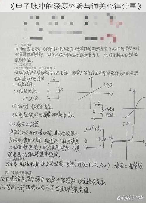 《电子脉冲的深度体验与通关心得分享》