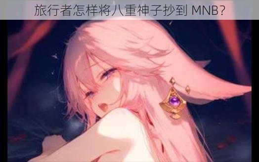 旅行者怎样将八重神子抄到 MNB？