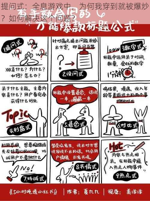 提问式：全息游戏中，为何我穿到就被爆炒？如何解决这个问题？