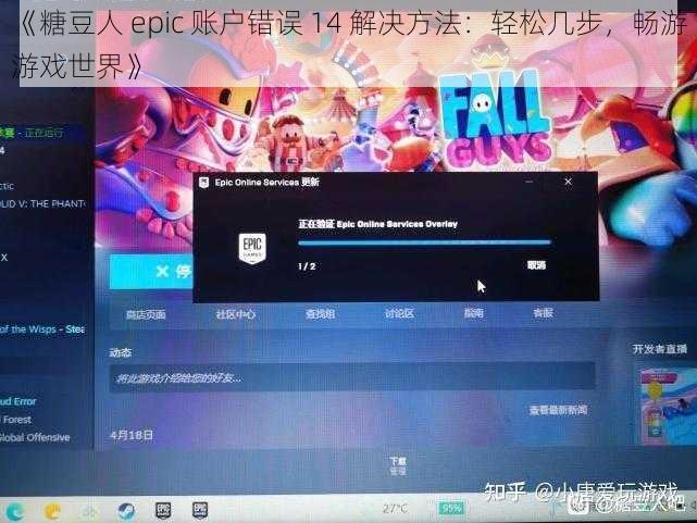 《糖豆人 epic 账户错误 14 解决方法：轻松几步，畅游游戏世界》