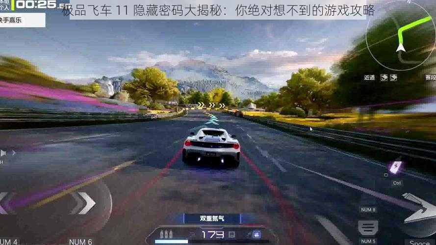 极品飞车 11 隐藏密码大揭秘：你绝对想不到的游戏攻略