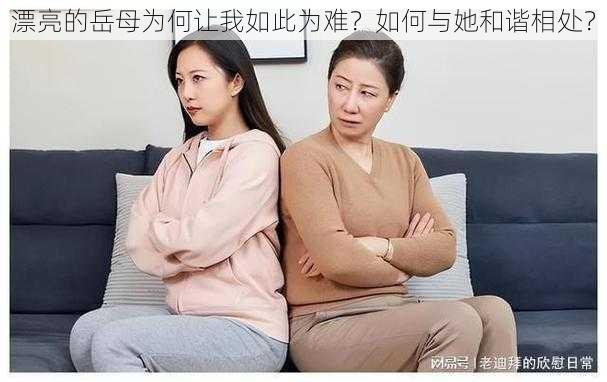 漂亮的岳母为何让我如此为难？如何与她和谐相处？