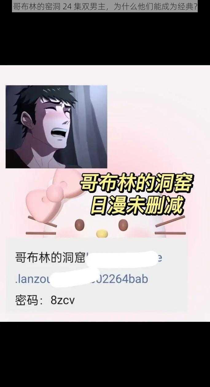 哥布林的窑洞 24 集双男主，为什么他们能成为经典？