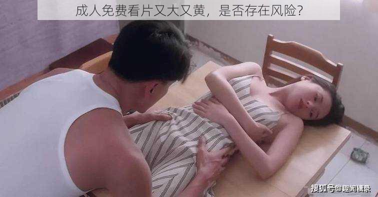 成人免费看片又大又黄，是否存在风险？