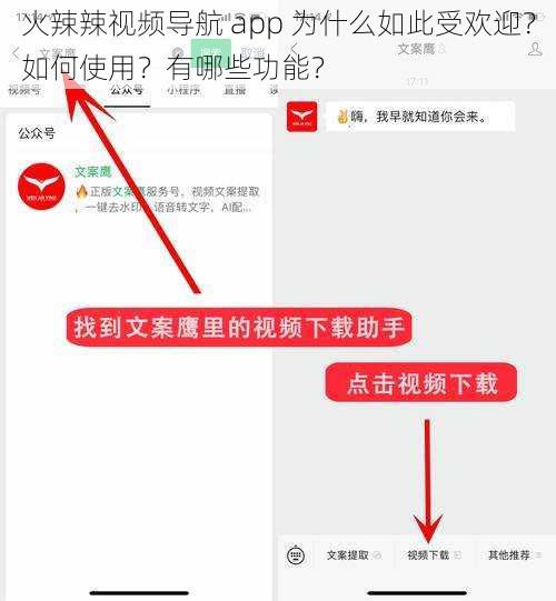 火辣辣视频导航 app 为什么如此受欢迎？如何使用？有哪些功能？