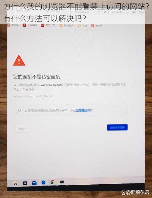 为什么我的浏览器不能看禁止访问的网站？有什么方法可以解决吗？