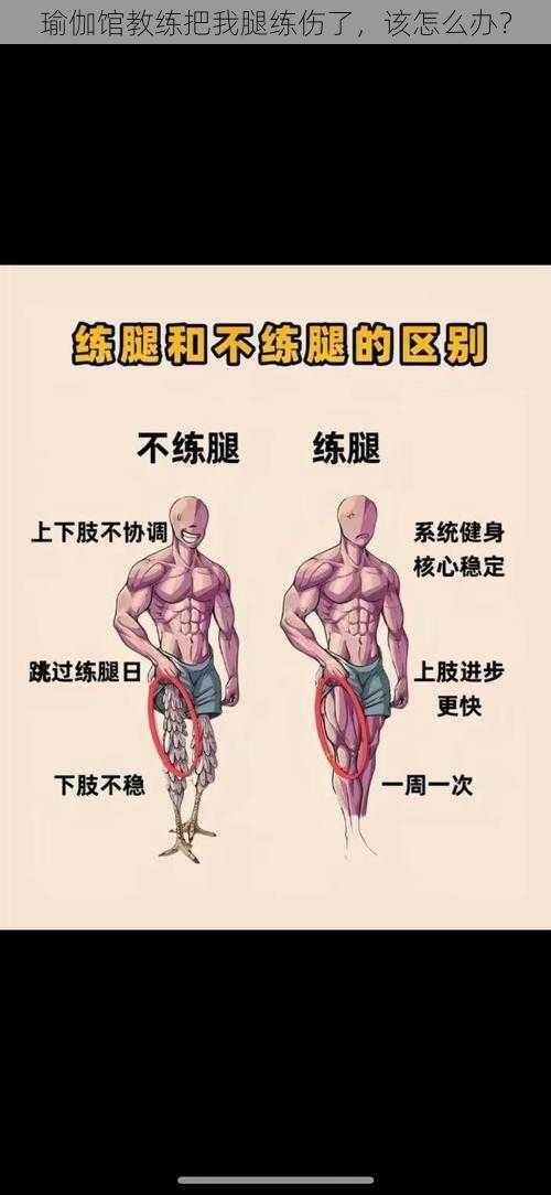 瑜伽馆教练把我腿练伤了，该怎么办？