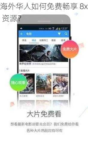 海外华人如何免费畅享 8x 资源？