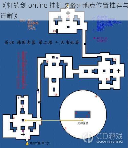 《轩辕剑 online 挂机攻略：地点位置推荐与详解》