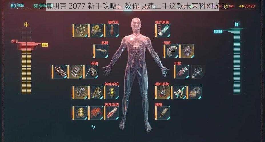 赛博朋克 2077 新手攻略：教你快速上手这款未来科幻游戏