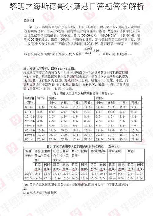 黎明之海斯德哥尔摩港口答题答案解析